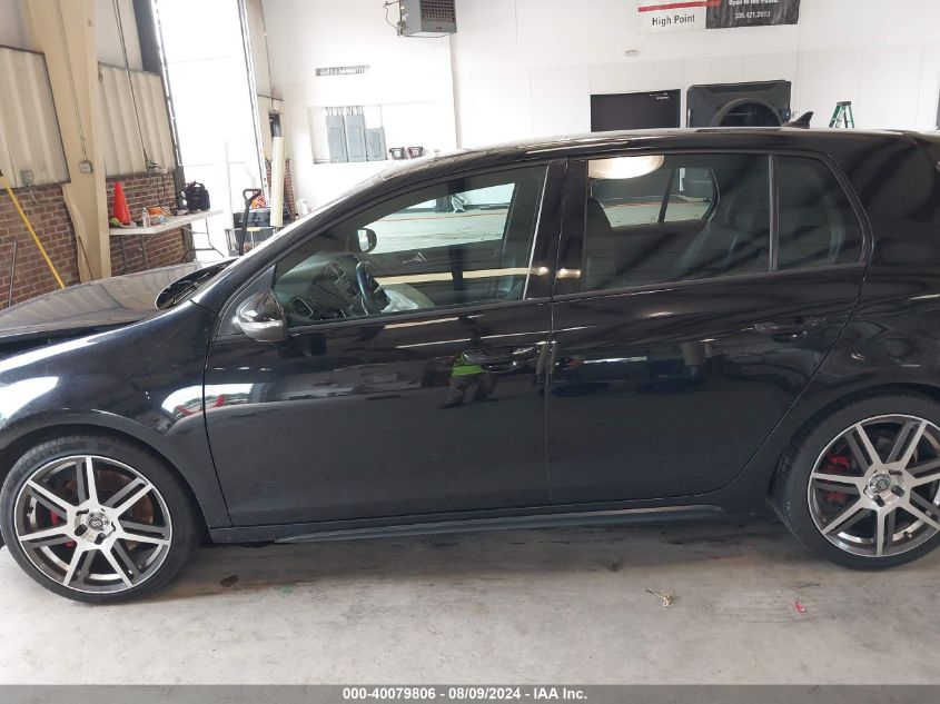 2012 Volkswagen Gti 4-Door VIN: WVWGD7AJ9CW272504 Lot: 40079806