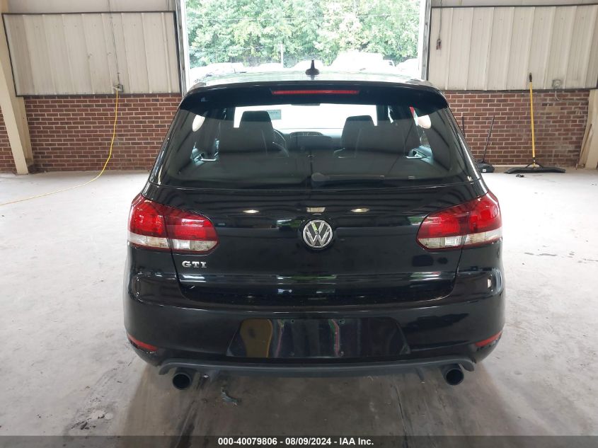 2012 Volkswagen Gti 4-Door VIN: WVWGD7AJ9CW272504 Lot: 40079806