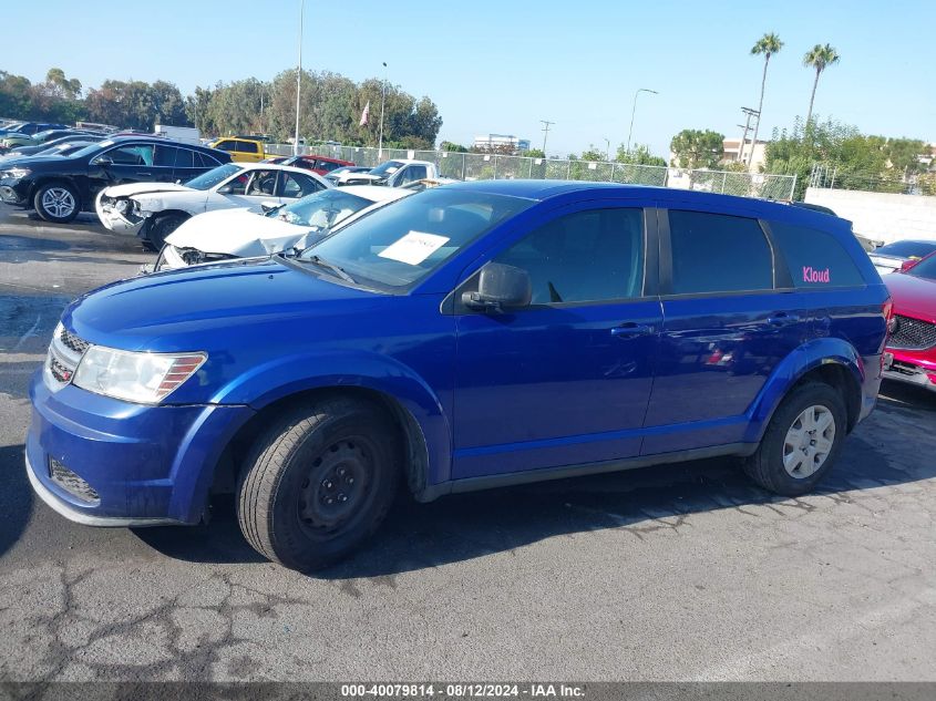 2012 Dodge Journey Se/Avp VIN: 3C4PDCAB3CT307044 Lot: 40079814