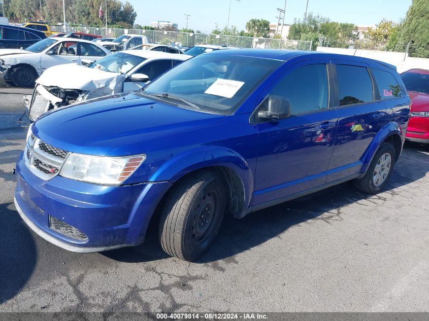 2012 Dodge Journey Se/Avp VIN: 3C4PDCAB3CT307044 Lot: 40079814