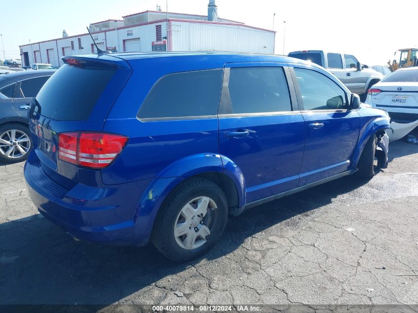 2012 Dodge Journey Se/Avp VIN: 3C4PDCAB3CT307044 Lot: 40079814