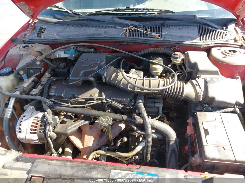 2002 Chevrolet Cavalier VIN: 1G1JC524727400942 Lot: 40079838