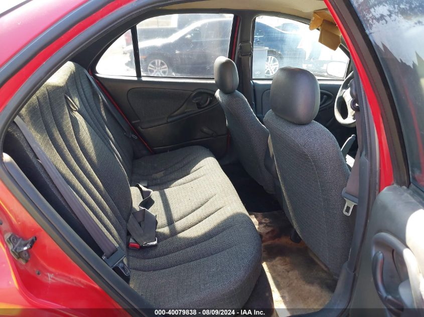 2002 Chevrolet Cavalier VIN: 1G1JC524727400942 Lot: 40079838