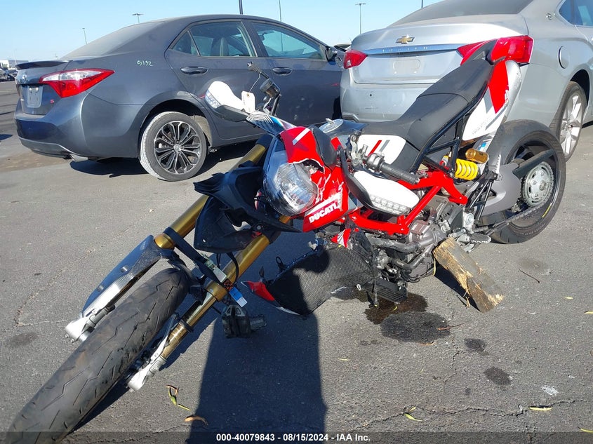 2022 DUCATI HYPERMOTARD SN 1, 937 CC(VIN: ZDMBAJDT4NB008750
