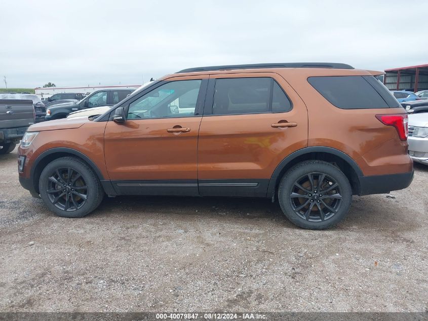 2017 Ford Explorer Xlt VIN: 1FM5K8D88HGA69368 Lot: 40079847