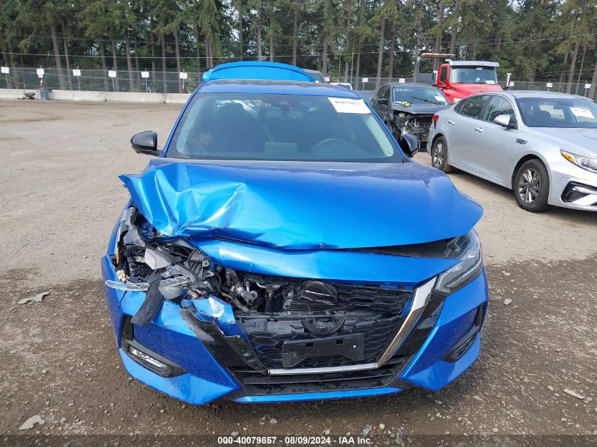 2020 Nissan Sentra Sr Xtronic Cvt VIN: 3N1AB8DV9LY309367 Lot: 40079857