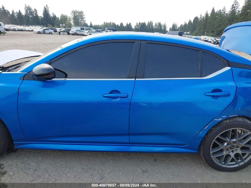 2020 Nissan Sentra Sr Xtronic Cvt VIN: 3N1AB8DV9LY309367 Lot: 40079857