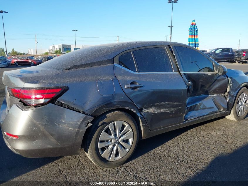 2020 Nissan Sentra S Xtronic Cvt VIN: 3N1AB8BV1LY231962 Lot: 40079869