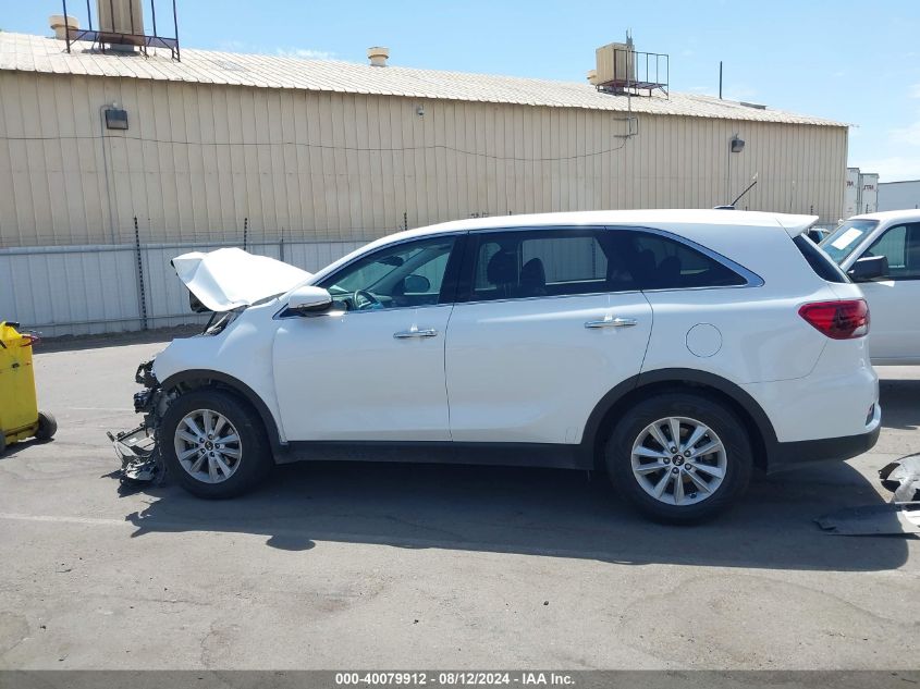 2019 Kia Sorento 2.4L Lx VIN: 5XYPG4A33KG513430 Lot: 40079912