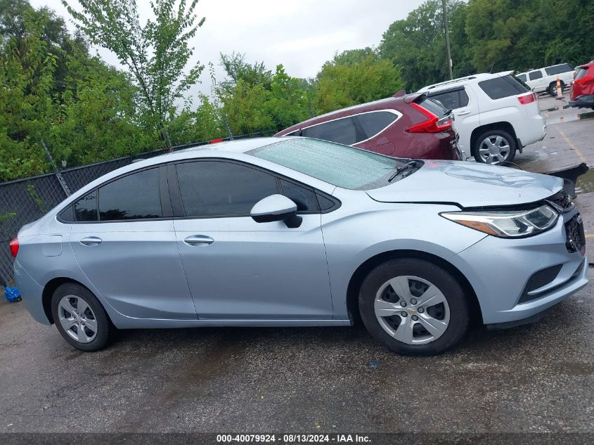 2017 Chevrolet Cruze Ls Auto VIN: 1G1BC5SM3H7126068 Lot: 40079924