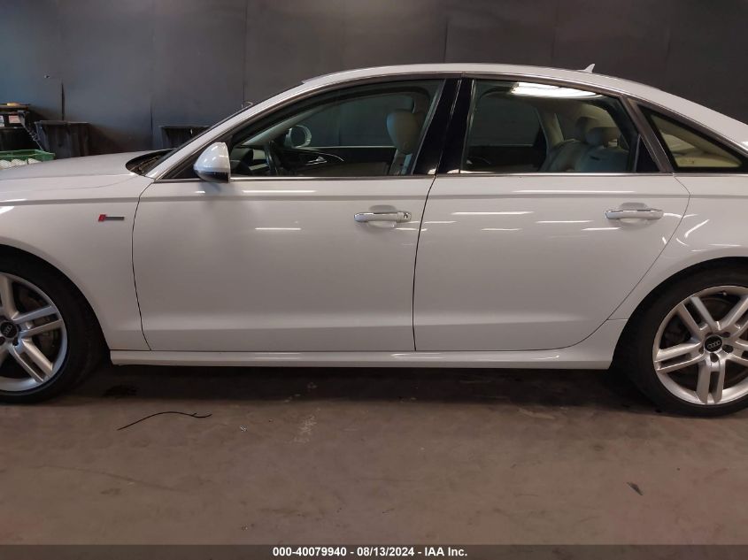 2015 AUDI A6 3.0T PREMIUM PLUS - WAUHGAFC3FN002419