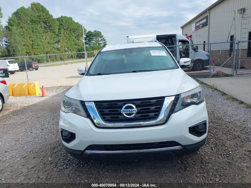 2018 Nissan Pathfinder Sv VIN: 5N1DR2MN9JC637473 Lot: 40079954