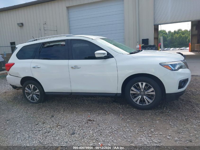 2018 Nissan Pathfinder Sv VIN: 5N1DR2MN9JC637473 Lot: 40079954