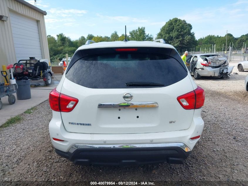 2018 Nissan Pathfinder Sv VIN: 5N1DR2MN9JC637473 Lot: 40079954