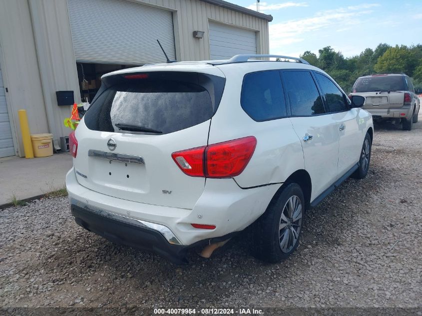 2018 Nissan Pathfinder Sv VIN: 5N1DR2MN9JC637473 Lot: 40079954