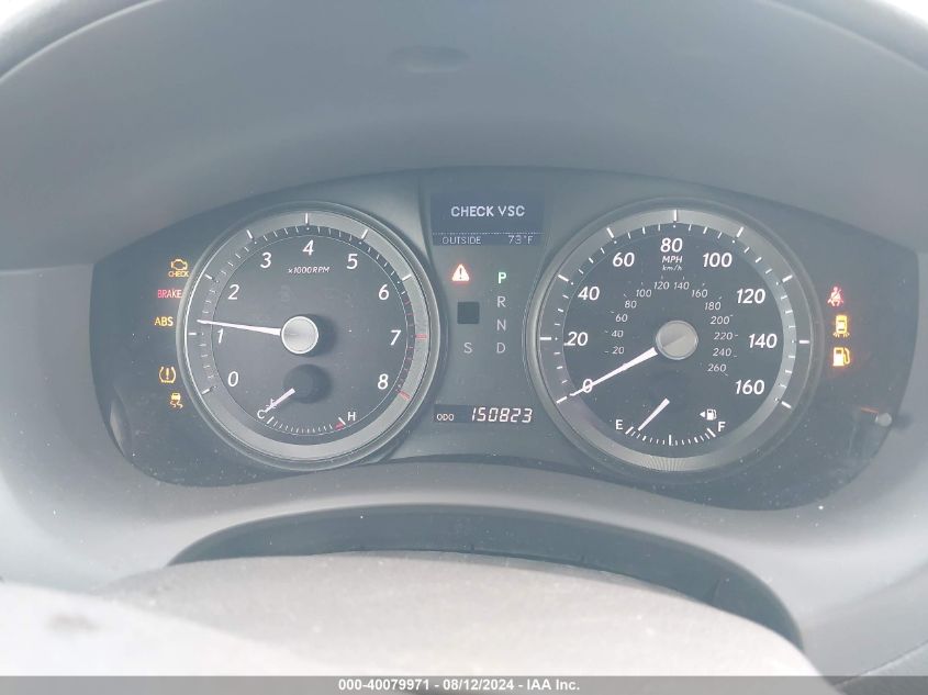 2008 Lexus Es 350 VIN: JTHBJ46G782162952 Lot: 40079971