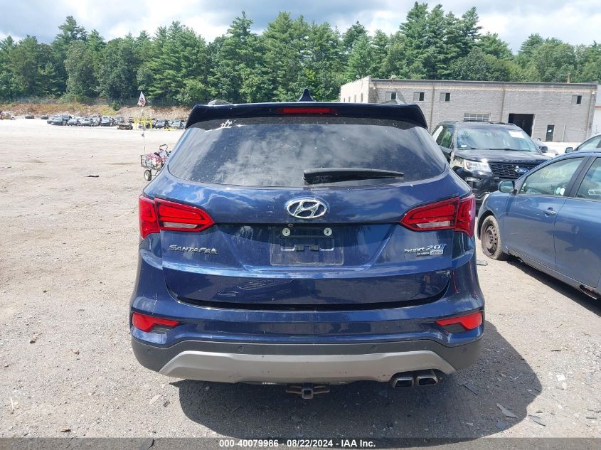 2018 Hyundai Santa Fe Sport 2.0T Ultimate VIN: 5XYZWDLA9JG535583 Lot: 40079986