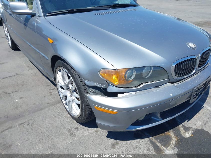 2004 BMW 330Ci VIN: WBABW53474PL47953 Lot: 40079989