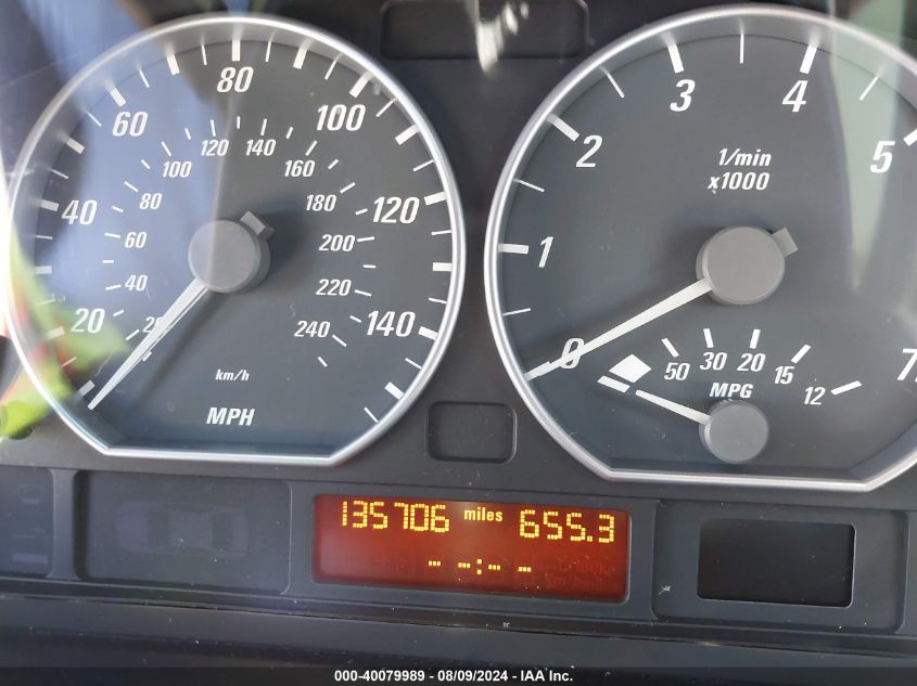 2004 BMW 330Ci VIN: WBABW53474PL47953 Lot: 40079989