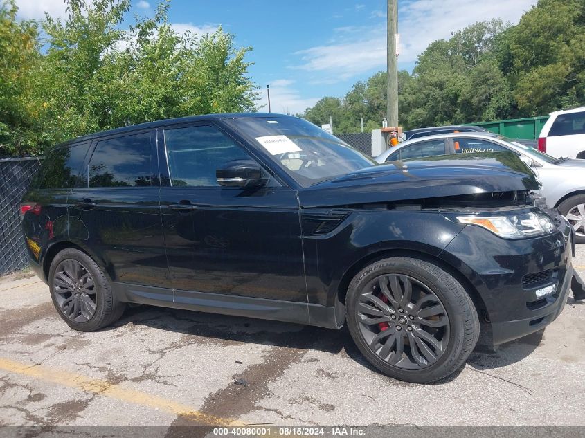 2017 Land Rover Range Rover Sport 5.0L V8 Supercharged/5.0L V8 Supercharged Dynamic VIN: SALWR2FE8HA143937 Lot: 40080001