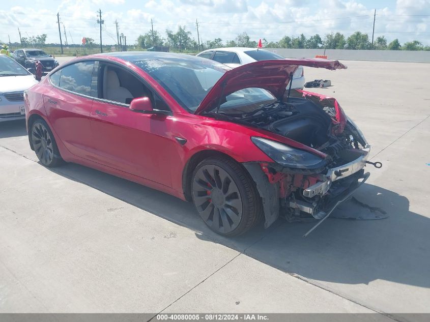 5YJ3E1ECXMF936268 2021 TESLA MODEL 3 - Image 1