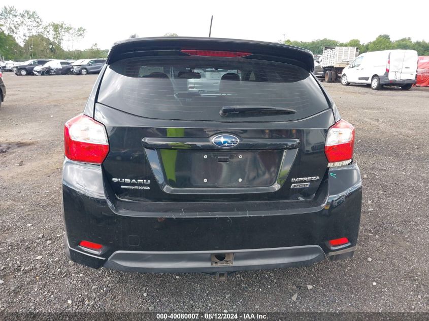 2012 Subaru Impreza 2.0I Sport Limited VIN: JF1GPAU6XCH225617 Lot: 40080007