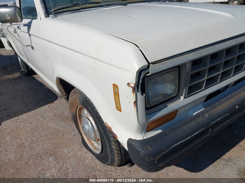 1986 Ford Ranger VIN: 1FTR10T6GUD44918 Lot: 40080110