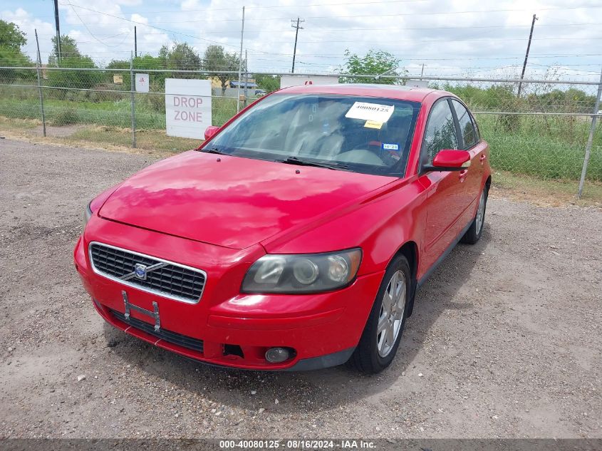 2006 Volvo S40 2.4I VIN: YV1MS382X62165337 Lot: 40080125