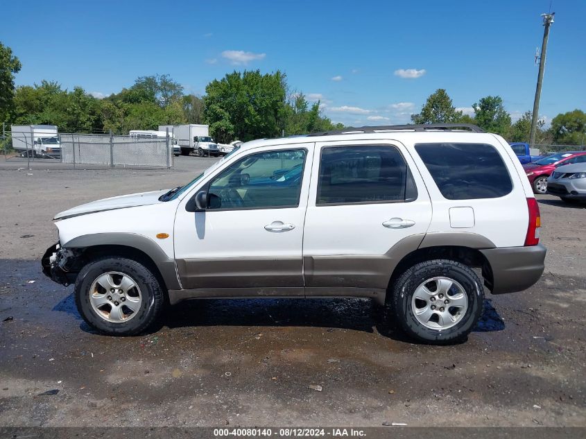 2004 Mazda Tribute Es V6 VIN: 4F2CZ96154KM15011 Lot: 40080140