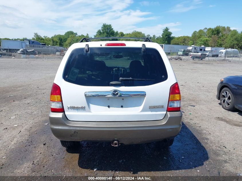 2004 Mazda Tribute Es V6 VIN: 4F2CZ96154KM15011 Lot: 40080140