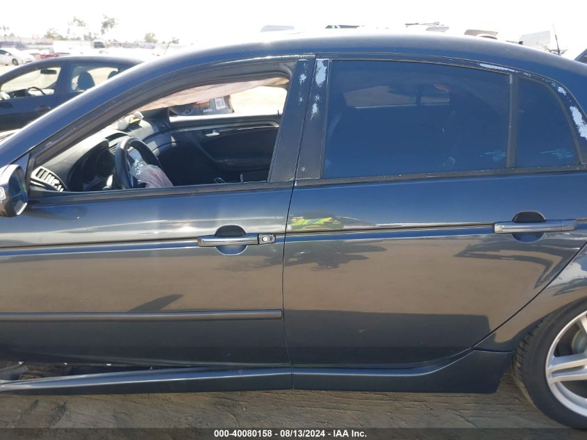 2007 Acura Tl 3.2 VIN: 19UUA66217A039406 Lot: 40080158