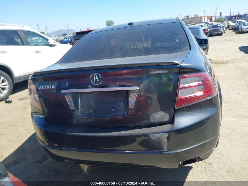 2007 Acura Tl 3.2 VIN: 19UUA66217A039406 Lot: 40080158