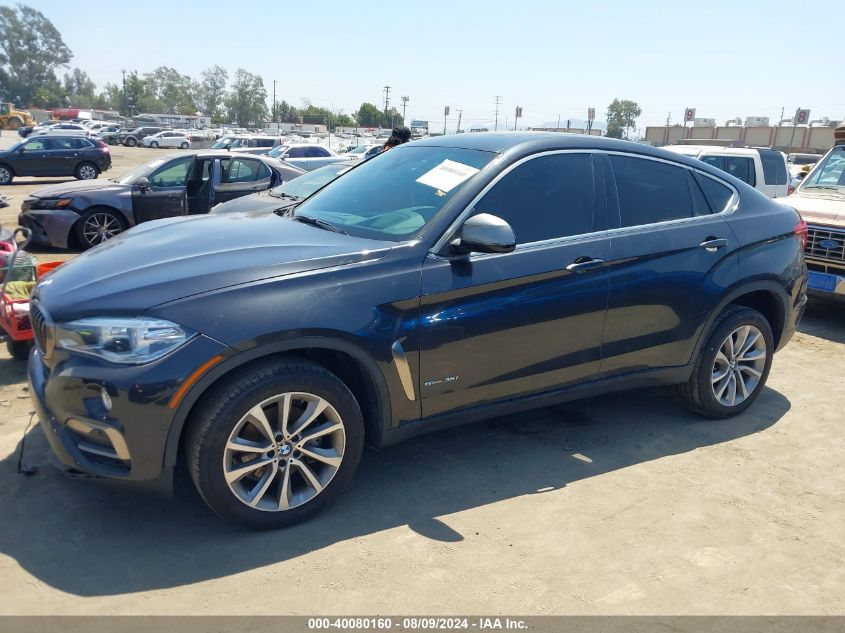 2019 BMW X6 Sdrive35I VIN: 5UXKU0C55K0S97790 Lot: 40080160