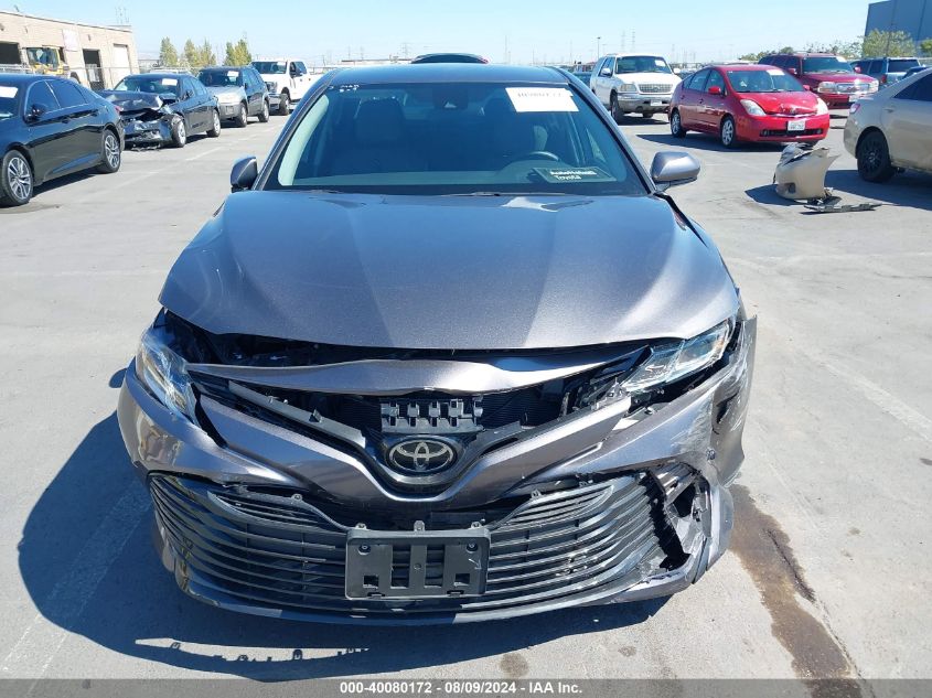 2020 Toyota Camry Le VIN: 4T1C11AK6LU935354 Lot: 40080172