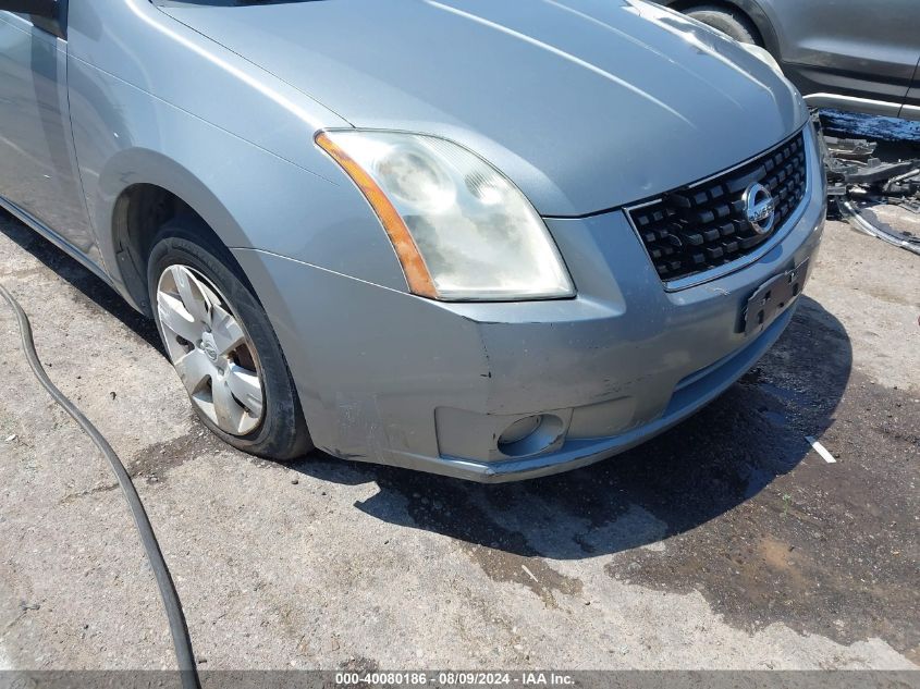 2008 Nissan Sentra 2.0 VIN: 3N1AB61E98L636719 Lot: 40080186