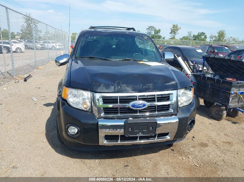 2011 Ford Escape Limited VIN: 1FMCU0EGXBKC29201 Lot: 40080226
