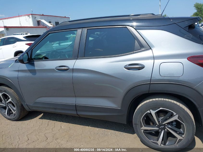 2021 Chevrolet Trailblazer Fwd Rs VIN: KL79MTSL3MB093446 Lot: 40080235