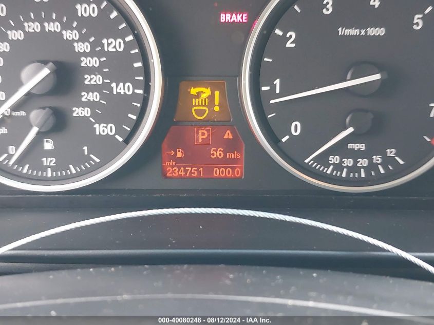 2008 BMW 535I VIN: WBANW13538CZ74726 Lot: 40080248