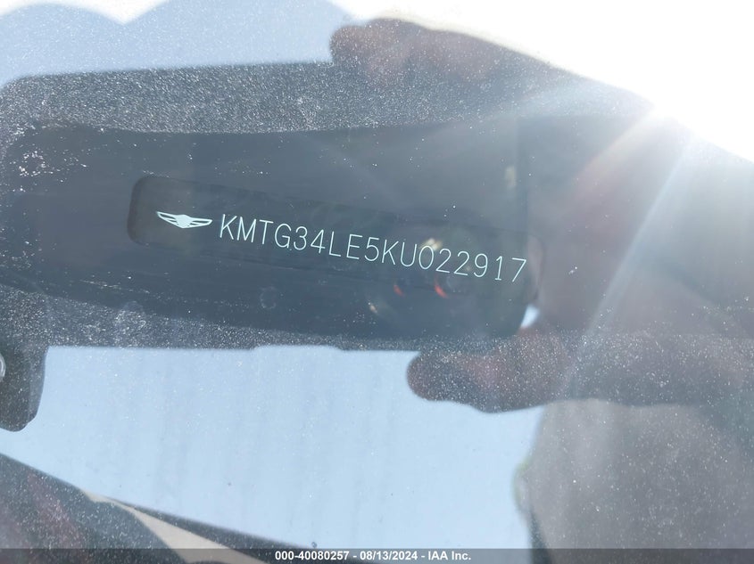 VIN KMTG34LE5KU022917 2019 GENESIS G70 3.3T ADVANCED