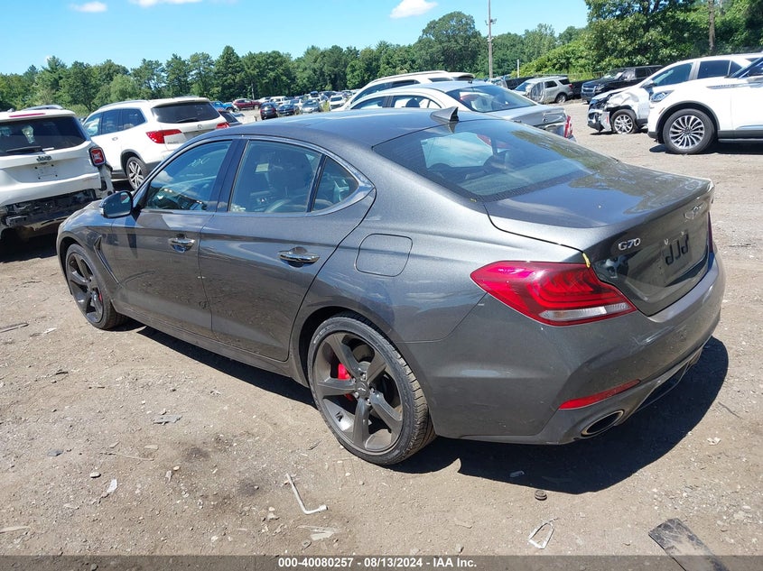 VIN KMTG34LE5KU022917 2019 GENESIS G70 3.3T ADVANCED