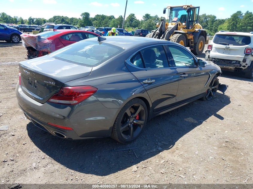 VIN KMTG34LE5KU022917 2019 GENESIS G70 3.3T ADVANCED