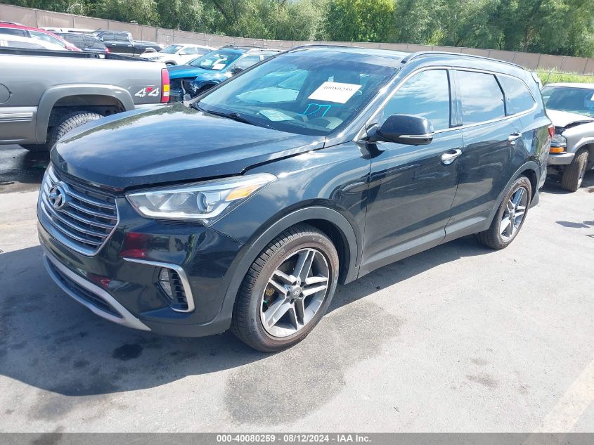 KM8SRDHF1HU165859 2017 HYUNDAI SANTA FE - Image 2