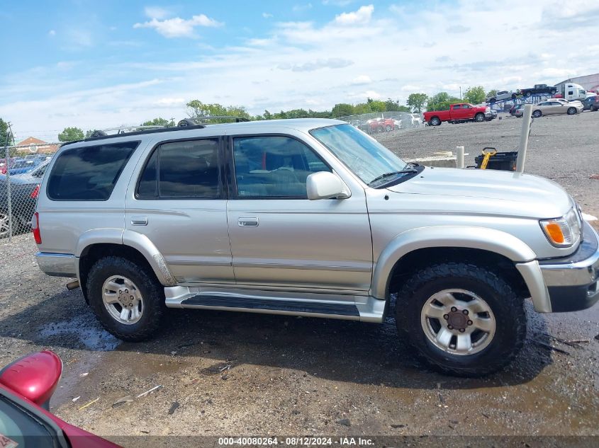 2000 Toyota 4Runner Sr5 V6 VIN: JT3HN86R2Y0275281 Lot: 40080264