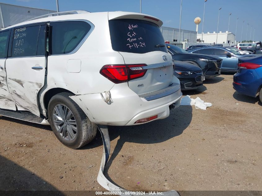 2023 Infiniti Qx80 Luxe Awd VIN: JN8AZ2AE5P9302314 Lot: 40080270