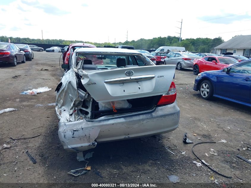 2004 Toyota Camry Le VIN: 4T1BE32K54U891522 Lot: 40080321