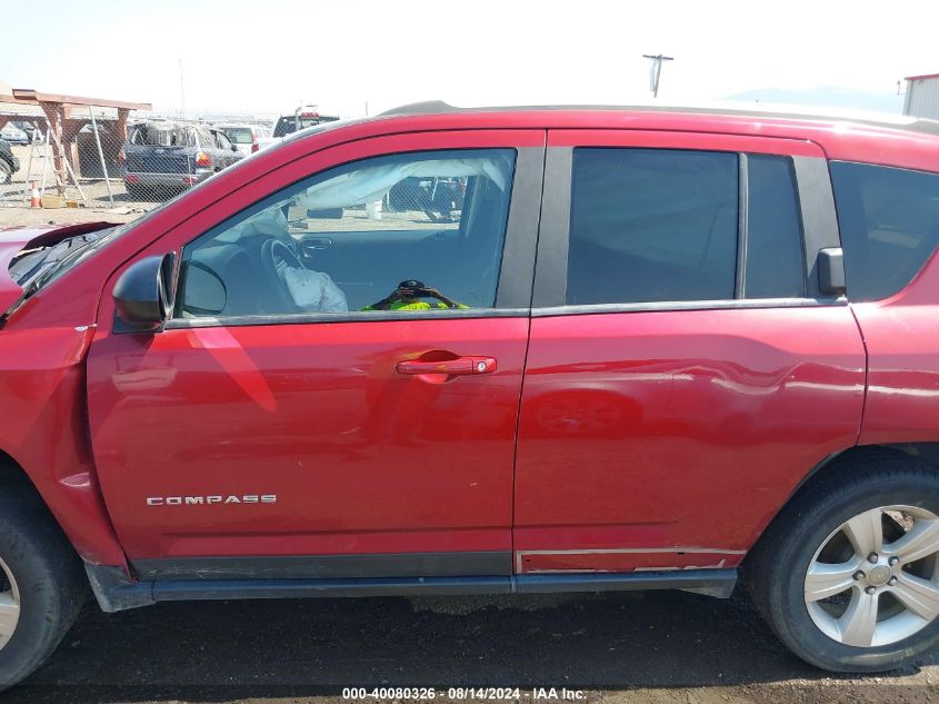 2016 JEEP COMPASS SPORT - 1C4NJDBB1GD781543