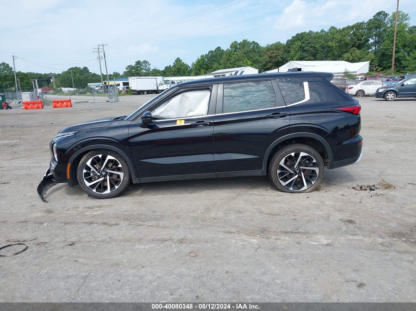 2023 Mitsubishi Outlander Ralliart S-Awc/Se 2.5 S-Awc/Se Black Edition S-Awc/Se Special Editiont S-Awc VIN: JA4J4UA83PZ024636 Lot: 40080348