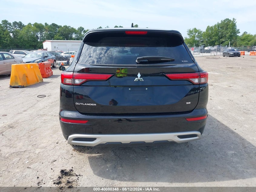 2023 Mitsubishi Outlander Ralliart S-Awc/Se 2.5 S-Awc/Se Black Edition S-Awc/Se Special Editiont S-Awc VIN: JA4J4UA83PZ024636 Lot: 40080348