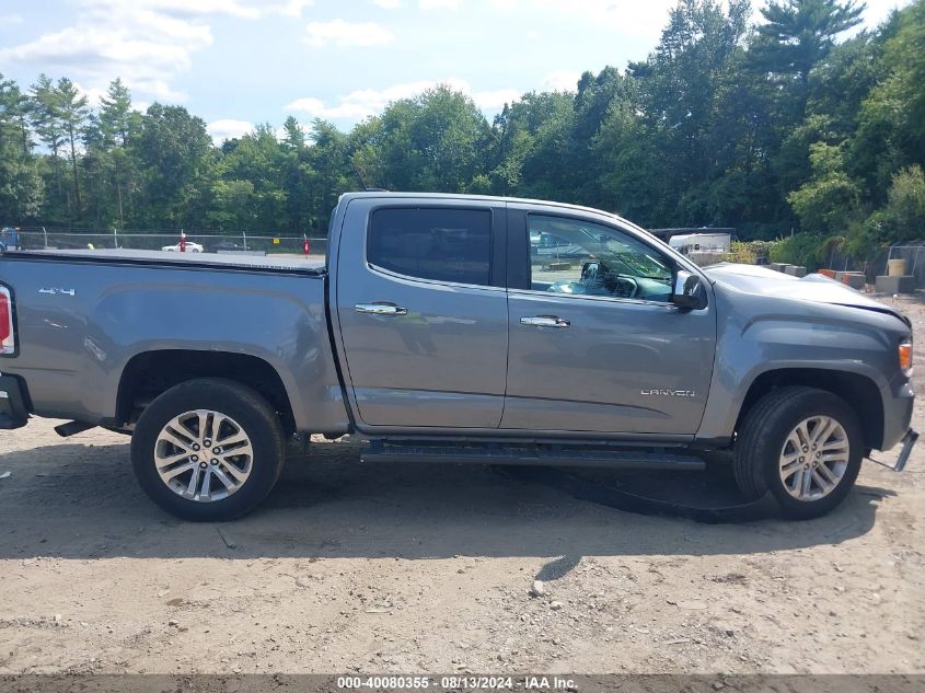 2018 GMC Canyon Slt VIN: 1GTG6DEN2J1159493 Lot: 40080355