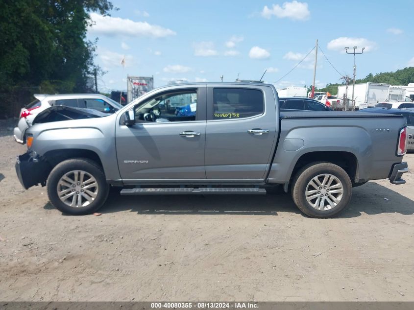 2018 GMC Canyon Slt VIN: 1GTG6DEN2J1159493 Lot: 40080355